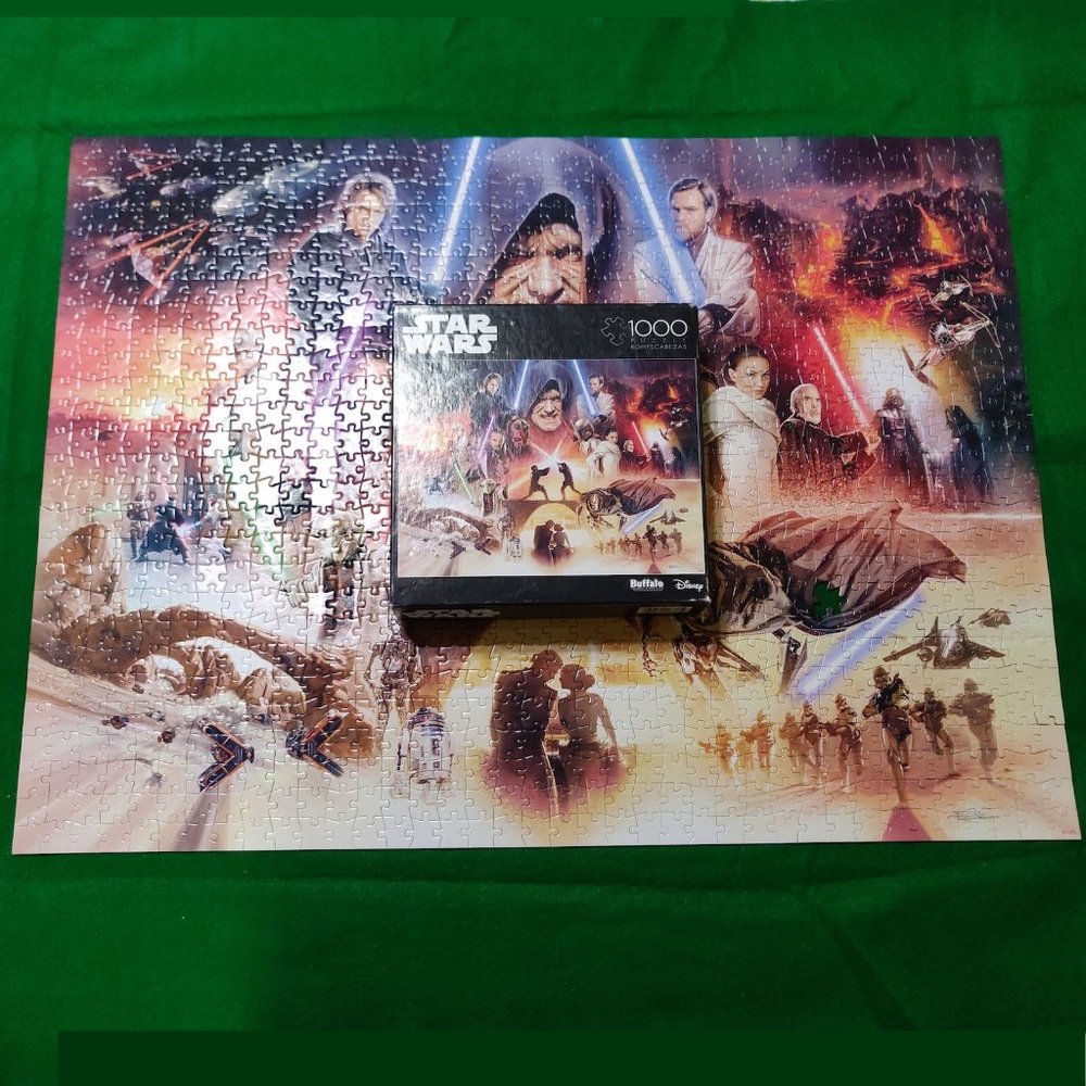 Buffalo Star Wars Puzzle Prequel I Sense Great Fear Skywalker Brian Rood 1000